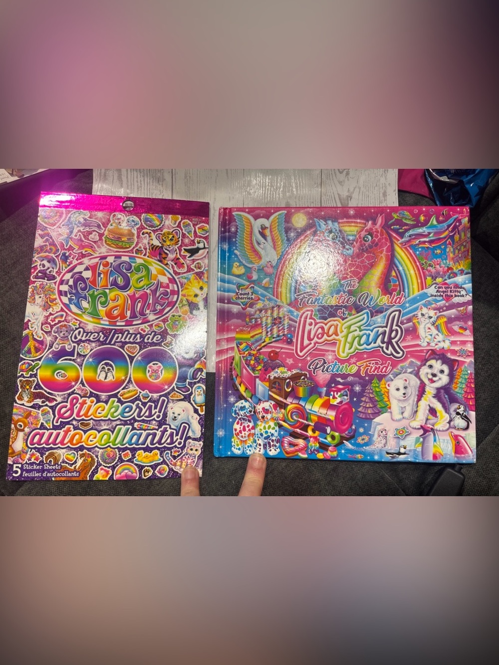 LisaFrank picture Find Book and NWT 600 sticker book